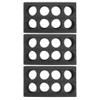 Cabilock 3pcs Portable Cup Carrier Trays for Beverages Convenient Tea and Coffee Holders Design Placement for Picnics and Events view 1