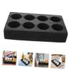 Cabilock 3pcs Portable Cup Carrier Trays for Beverages Convenient Tea and Coffee Holders Design Placement for Picnics and Events view 3