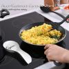 Ceramic Spoon Rest for Stove Top Bundle Ceramic Soup Mugs with Handle and Vented Plastic Lid view 3