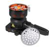 ETL Approved Charcoal Starter - Coal Burner Hot Plate Electric Stove Coconut Starter with Stainless Detachable Tongs, 4.9Ft Longer Cords, 650W Faster Heating for BBQ Kitchen etc. view 1