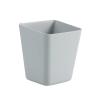 HYLAMINGO Wall-Mounted Storage Box Plastic Storage Basket Home Kitchen Storage Basket Grey view 1