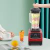 3HP 2200W Heavy Duty Household Grade Mixer Juicer Countertop Smoothie Mixer Commercial Juicer 110V Professional Smoothie Maker For Making All Kinds Of Drinks (Red) view 3