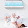 Retractable Air Conditioner Air Deflector, Universal Scalable Air Conditioning Deflector Air Diverter Cover Telescopic Anti-Wind Baffles Anti Direct Blowing Windshield Wind Guide view 3