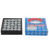 Alvinlite 9-13 mm Medium Hard Cue Tips - 50 Pieces Leather Billiard Stick Replacement Tips with Storage Box - Snooker Daily Training Use, Grey 2 (12mm) Pool Cue view 1