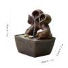 BNNP Indoor Tabletop Fountains Tabletop Fountain Waterfall Desktop Meditation Fountain Fits on Any Tabletop Kitchen Counter Living Room Table Bathroom Sink Shelf Decoration Meditation Fountain view 2