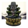 Indoor Tabletop Fountains Creative Home Decorations Resin Flowing Water Waterfall Led Fountain Buddha Statue Lucky Feng Shui Ornaments Landscape Decor Decoration Meditation Fountain view 1