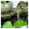 BNNP Indoor Tabletop Fountains Tabletop Fountain Waterfall Fountain Desktop Small Fish Tank Decorations Home Living Room Tea Table TV Cabinet Decorations Decoration Meditation Fountain view 4