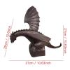 BNNP Indoor Tabletop Fountains Creative Garden Water Fountain Spray Dragon Water-Breathing Pattern Resin Fountain Statue for Garden Outdoor32 * 27 * 27cm Decoration Meditation Fountain view 2