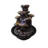 BNNP Indoor Tabletop Fountains Multifunction Indoor Water Fountain and Candle Holders with LED Lights Three Tier Soothing Cascading Tabletop Fountains with Rocks Decoration Meditation Fountain view 1