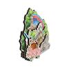 Nottingham UK Fridge Magnet Wooden Magnet Art Souvenirs Creative Collection Handmade Travel Home Office Gifts Landscape Refrigerator Decor 662 view 2