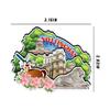 Nottingham UK Fridge Magnet Wooden Magnet Art Souvenirs Creative Collection Handmade Travel Home Office Gifts Landscape Refrigerator Decor 662 view 3