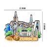 Zurich Switzerland Fridge Magnet Wooden Magnet Art Souvenirs Creative Collection Handmade Travel Home Office Gifts Landscape Refrigerator Decor 756 view 3