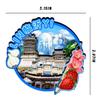 Linyi Shandong China Fridge Magnet Wooden Magnet Art Souvenirs Creative Collection Handmade Travel Home Office Gifts Landscape Refrigerator Decor 156 view 3