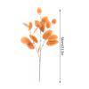 6PCS Artificial Eucalyptus Leaves Stems, 21 Inch Long Eucalyptus Plant Branches with Seeds, Fake Silver Dollar Spray Greenery Stems for Wedding Floral Arrangement Home Decor (Dark Blue) view 3