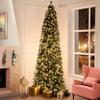 Naomi Home Vienna 7.5ft Pre-Lit Slim Pencil Christmas Tree view 2