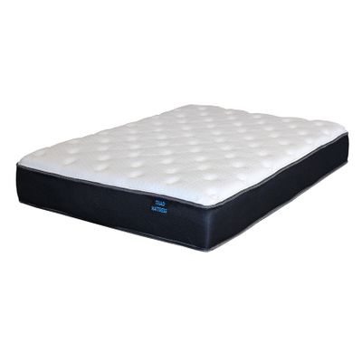 Triad Mattress Elite 8 inch (48x72) Graphite Memory Foam, Cool Gel Foam, Glacier Cooling Stretch Cover, Medium Firm Support, for RV and Campers. Made in The USA