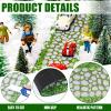 Haull Village Accessories Village Street Mat Brick Snow Road Decorations Snow Cobblestone Brick Mat for Landscape, 4.7 x 47.2 Inch view 2