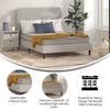 Flash Furniture Capri Comfortable Sleep 6 Inch CertiPUR-US Certified Spring Mattress, Full Mattress in a Box,Grey view 4