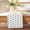 100% Cotton Cloth Napkins with Flowers Pattern for Wedding, Cocktail, Dinner Parties & Thanksgiving (Set of 6, 20x20 inch, Black) view 3