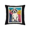 Shih-Tzu Shih-Dog Throw Pillow view 1