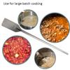 ZCBYBT Long Handle Stir Paddle Stainless Steel Mixing Paddle Multifunctional Cooking Stick for Large Batch Cooking,11.5 * 23 * 60cm view 4