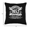 Birthday Limited Edition September 1952 Throw Pillow view 4