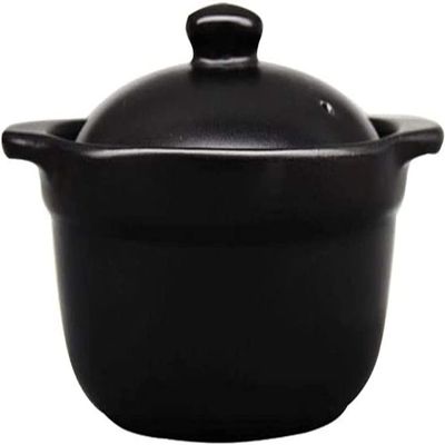 Black Casserole high Temperature Resistance Heat Insulation and scalding Prevention Mostly Used for Cooking Rice Noodles