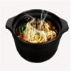 Black Casserole high Temperature Resistance Heat Insulation and scalding Prevention Mostly Used for Cooking Rice Noodles view 2