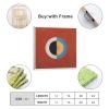 Hilma Af Klint Svanen, Nr 17 Large Canvas Print Abstract Painting Office Home Art Hanging Picture Classroom Library Coffee Shop Wall Decorations Swedish Artist Famous Artist Home Decor Poster Wall Art view 2