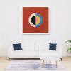 Hilma Af Klint Svanen, Nr 17 Large Canvas Print Abstract Painting Office Home Art Hanging Picture Classroom Library Coffee Shop Wall Decorations Swedish Artist Famous Artist Home Decor Poster Wall Art view 4