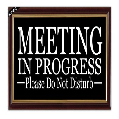 Meeting in Progress Please Do Not DisturbDoor Mats - Please Do Not Disturb Funny Door Mat for Office Door Meeting Room Home