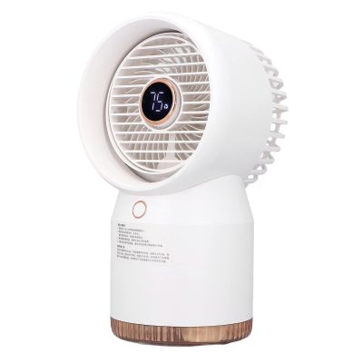 ENZZ Car Air Conditioner, USB Powered, Fast Cooling, Four Wind Speeds, White Mini Camping Air Conditioner for Home, Office, Car