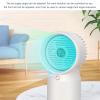 ENZZ Car Air Conditioner, USB Powered, Fast Cooling, Four Wind Speeds, White Mini Camping Air Conditioner for Home, Office, Car view 4