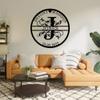 Custom Metal Sign, Personalized Last Name Metal Signs, Metal Name Sign, Outdoor Metal Sign, Family Name Sign, Wall Decor, Monogram Wall Decor, Outdoor Wall Art, Anniversary Wedding Gifts, Metal Decor view 2