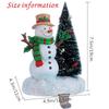 Desami 2 Set Christmas Snowman Stocking Holders for Fireplace Mantle Garland Mantel Clips Stocking Hook Santa Claus Stocking Hangers Holiday Decor (2,C- Santa Claus) view 4
