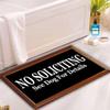See Dog for Details Funny Welcome Mats, No Soliciting Front Door Mat Outdoors for Home Entrance Outdoors Mat for Outside Entry Way Doormat Entry Rugs view 4