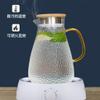 Drinking Glass Cup Cup Holder Set Tea Set Home Living Room with Handle Hammer Pattern Cup Set Cup tea kettle (Color : Onecolor) view 4