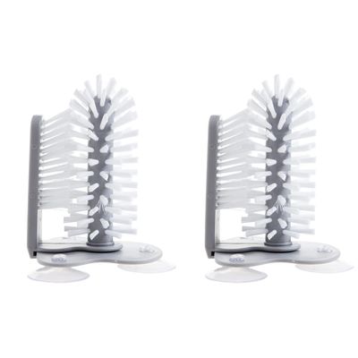Hemoton 2pcs Rotatable Detachable Tea Cup Brush Cups Cleaning Tool for Effortless Glassware Care The Kitchen