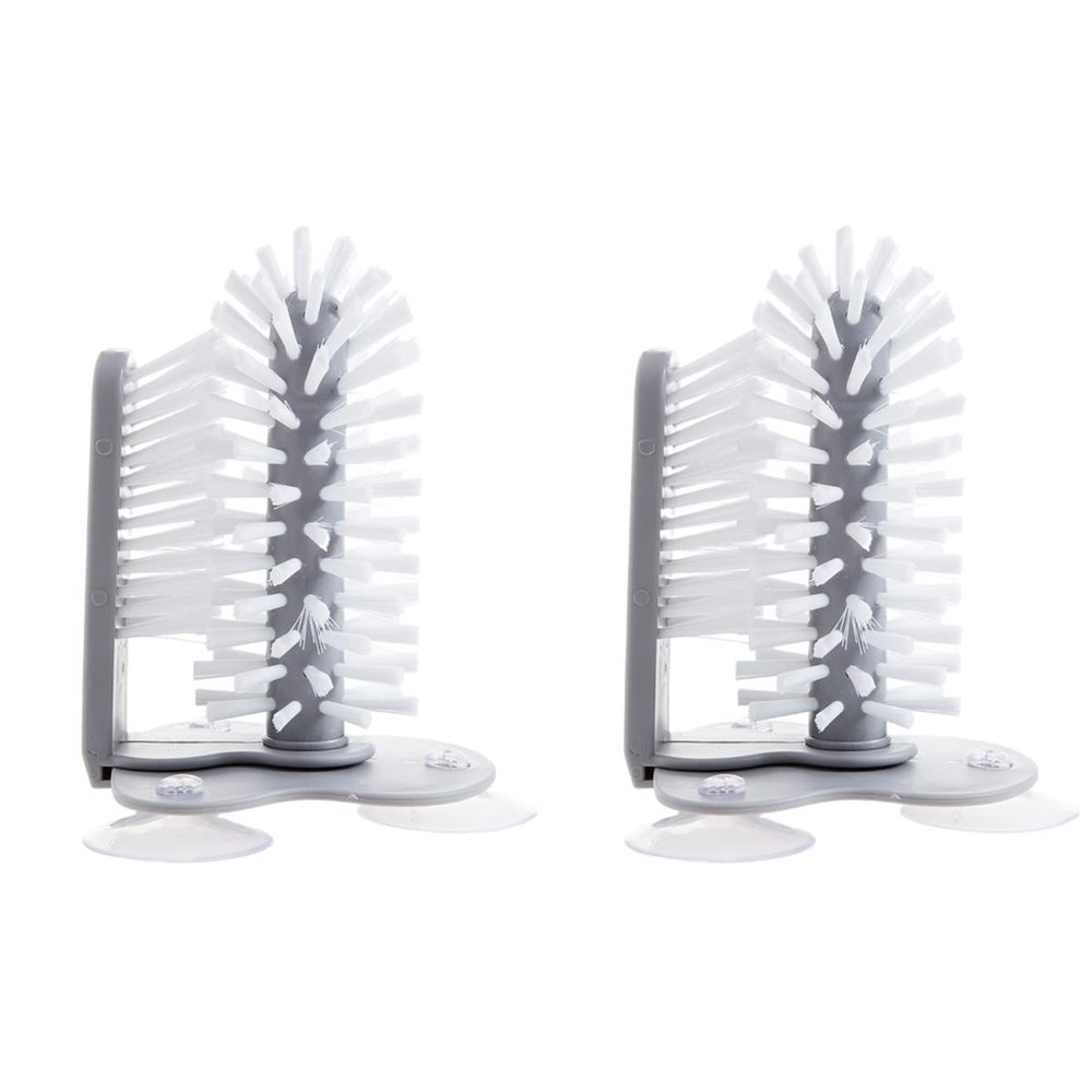 Hemoton 2pcs Rotatable Detachable Tea Cup Brush Cups Cleaning Tool for Effortless Glassware Care The Kitchen