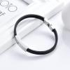 BIAIHQIE Cremation Jewelry Urn Leather Bracelet for Ashes for Women Men Memorial Keepsake Bracelet for Ashes - Memorial Ash Keepsake,2,24cm view 2