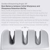 Blade Sharpener, Manual Knife Sharpeners, Knife Sharpener with Golden Angle for Sharp Sharpening - One Hand Operation for Safe &Amp; Effortless Use, Knife Sharpening Tool with Anti Slip Bas - Easy to view 3