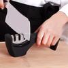Blade Sharpener, Manual Sharpeners,Manual Knife Sharpeners, Kitchen Knife Sharpener,3-Stage Sharpening Tool,Professional Knife Sharpeners,Safe and Easy to Use, Knife Sharpening Tool with Anti Slip Bas view 2