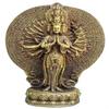 Brass 1000 Arms Avalokiteshvara of Kwanyin Goddess Buddha Statue 24# view 1