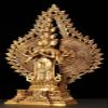 Brass 1000 Arms Avalokiteshvara of Kwanyin Goddess Buddha Statue 38# view 3