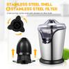 Aiheal Orange Juicer Machine Electric Citrus Juicer with Two Interchangeable Cones Suitable for All Size of Citrus Fruits, Anti-drip Spout and Ultra Quiet Motor, BPA Free, Brushed Stainless Steel view 2