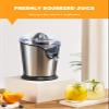Aiheal Orange Juicer Machine Electric Citrus Juicer with Two Interchangeable Cones Suitable for All Size of Citrus Fruits, Anti-drip Spout and Ultra Quiet Motor, BPA Free, Brushed Stainless Steel view 4