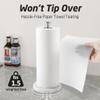 KES Paper Towel Holder Countertop, Paper Towel Roll Holder Stand for Kitchen with Natural Marble Base SUS304 Stainless Steel for Standard or Jumbo Rolls Brushed Finish, KPH100S14B-2 view 2