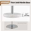 KES Paper Towel Holder Countertop, Paper Towel Roll Holder Stand for Kitchen with Natural Marble Base SUS304 Stainless Steel for Standard or Jumbo Rolls Brushed Finish, KPH100S14B-2 view 3
