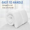 Marine Moon California King Mattress Topper, Extra Thick Bed Topper, Cooling Plush Pillow Top Mattress Toppers Soft Down Alternative Pad, Hotel Quality Pillow Topper, Cal King view 4