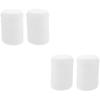 Zerodeko 200pcs Cup Covers Perforated Paper Lids for Hotel Use for Mugs Wine Glasses and Bowls Keeps Drinks Clean from Debris view 1